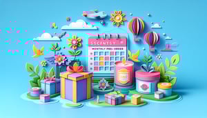 Free Scentsy Monthly Pre-Order Form Template