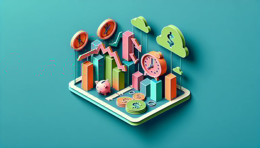 Paper art illustration depicting a wage loss verification form with various sections for information and signatures