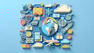 Paper art illustration depicting a remit form template for FormCreatorAI article