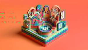 paper art illustration highlighting case study consent form template for FormCreatorAI article