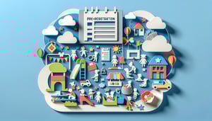 Free Childcare Center Pre-Registration Form Template