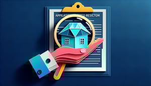 Paper art illustration representing an appraisal order form template for FormCreatorAI article