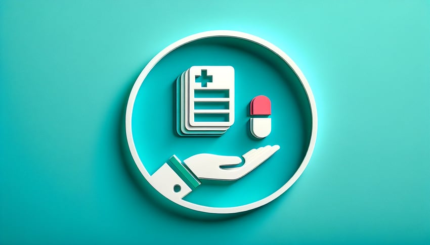 paper art illustration showing MAR form template design for FormCreatorAI article