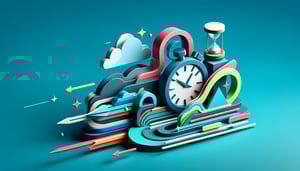 Paper art illustration depicting a fast track application form design for FormCreatorAI article