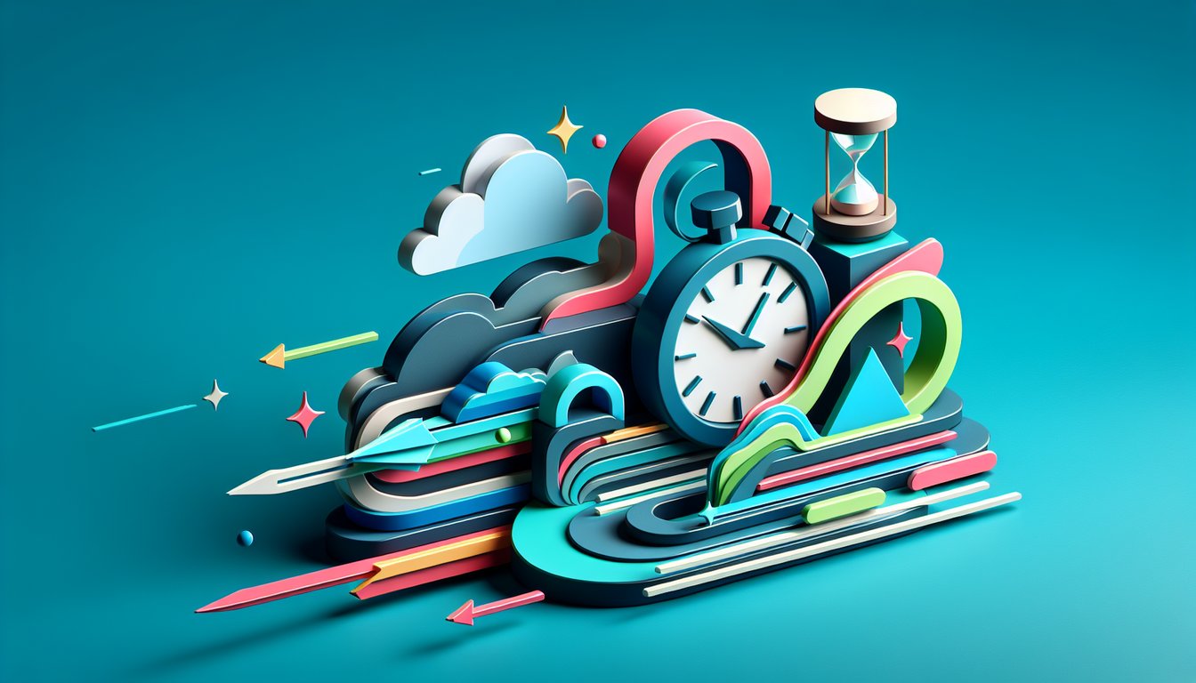 Paper art illustration depicting a fast track application form design for FormCreatorAI article