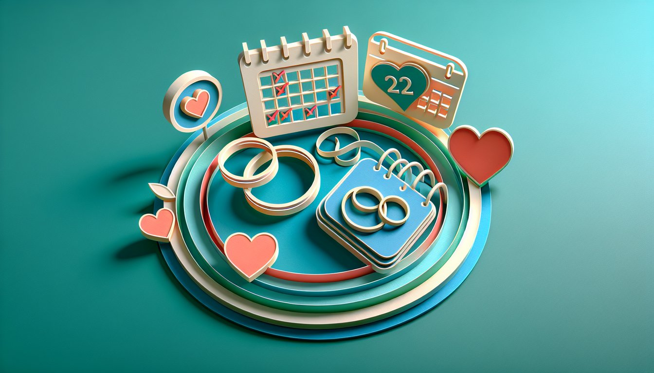 paper art illustration depicting a fictional future husband application form for a template article