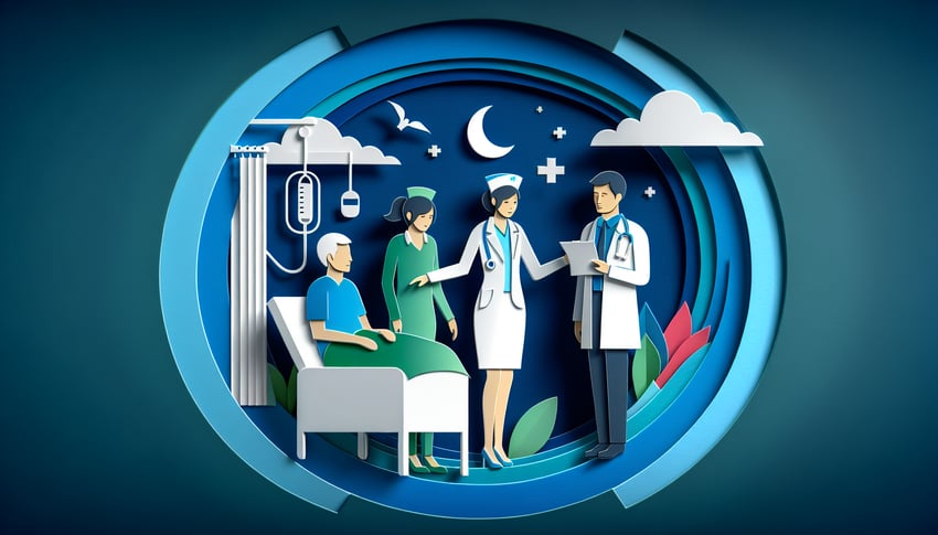 Paper art illustration for Botox Patient Assistance Program application form template with details and design elements.