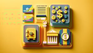 Paper art illustration depicting an account opening form template for FormCreatorAI article