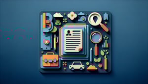 Paper art illustration showcasing a demo submission form template for FormCreatorAI