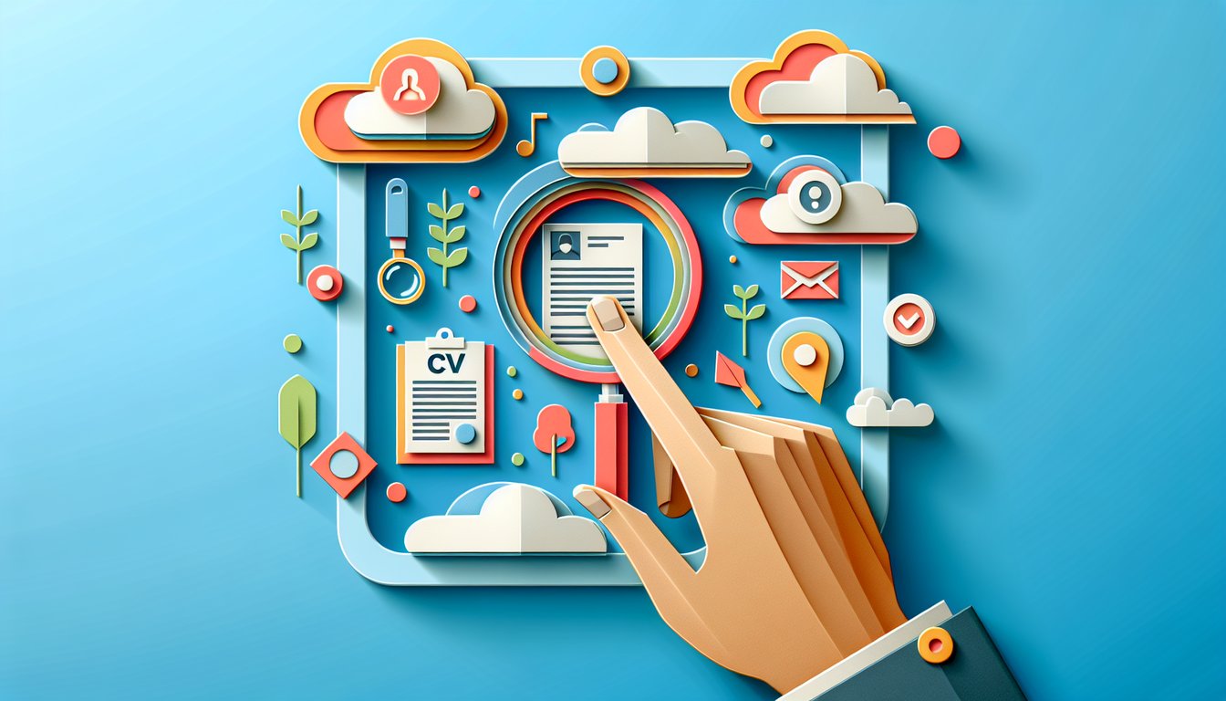 Paper art illustration depicting a full name form template for FormCreatorAI article