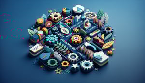 Paper art illustration representing Agile Maturity Assessment concepts for FormCreatorAI article