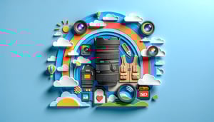 Paper art illustration for Second Shooter Assistant Agreement Form Template by FormCreatorAI