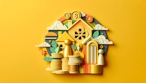 Paper art illustration depicting a tax return form with consent details for an article on FormCreatorAI.