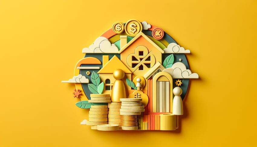 Paper art illustration depicting a tax return form with consent details for an article on FormCreatorAI.