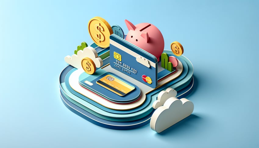 Paper art illustration related to payment withdrawal form template for FormCreatorAI article