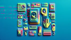 Paper art illustration representing KYC form template for FormCreatorAI article