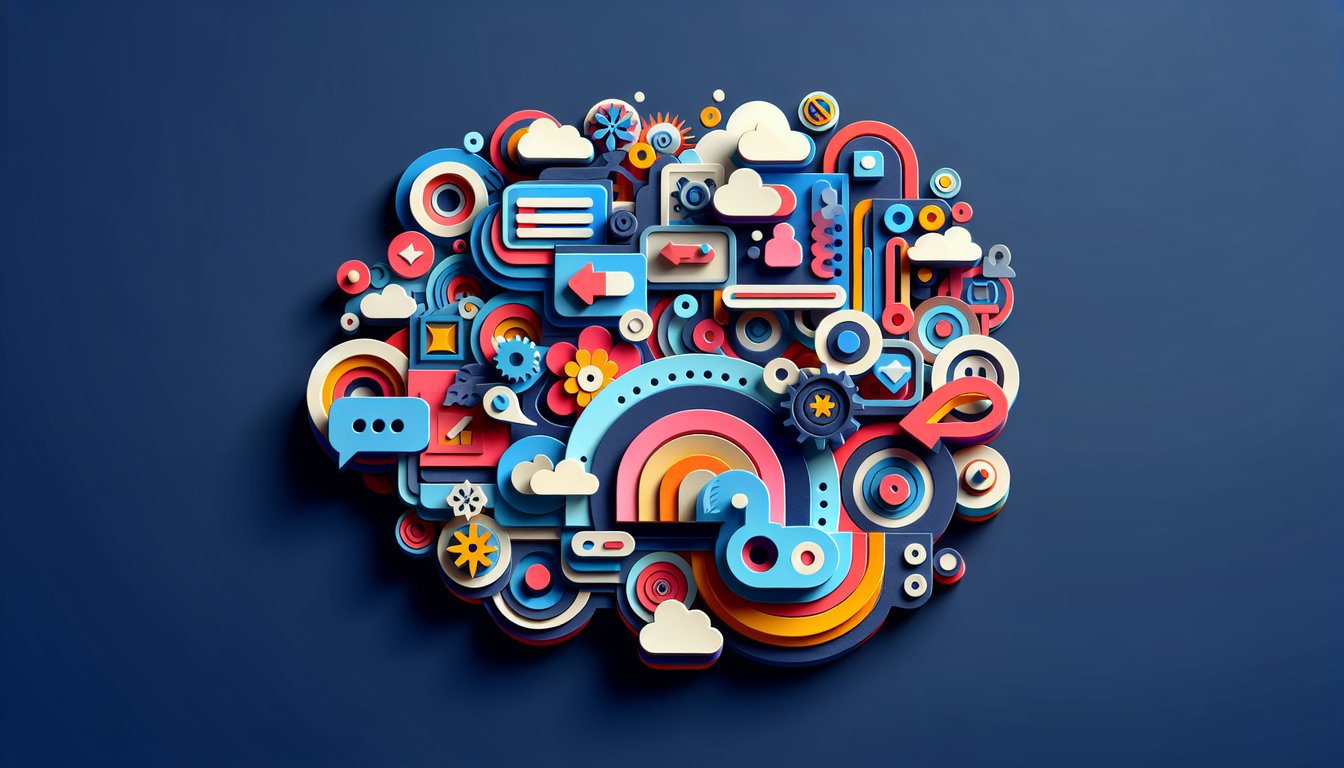 paper art illustration depicting tactics to reduce form abandonment in usability research