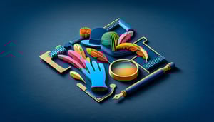 Paper art illustration depicting a signature verification form for FormCreatorAI article