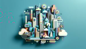 Paper art illustration representing LS54 Form Template for FormCreatorAI article