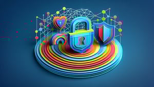 Paper art illustration depicting a cyber attack report form for CrowdStrike and FormCreatorAI.