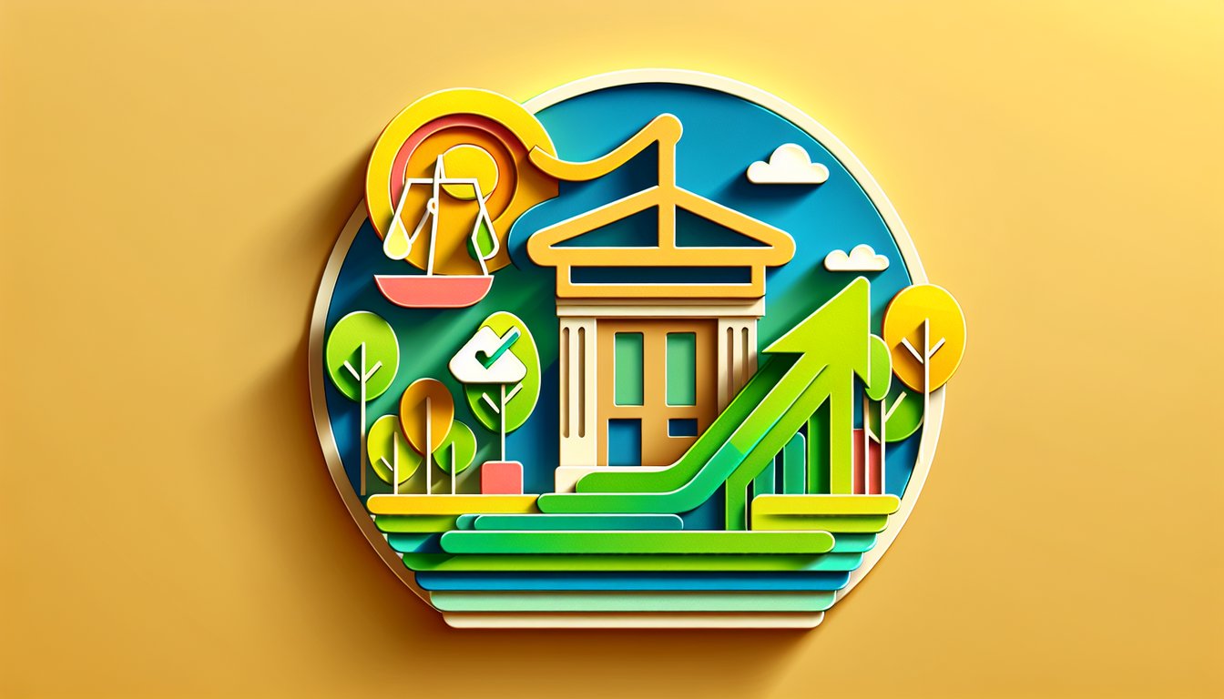 Paper art illustration featuring a credit repair consultation form with decorative elements for an informative article.