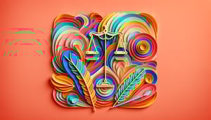 Paper art illustration related to model waiver and release form template for FormCreatorAI article