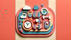 paper art illustration representing a personal training liability waiver form for an article about FormCreatorAI