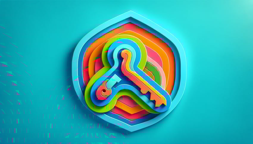 Paper art illustration showcasing a warranty registration form design for FormCreatorAI article