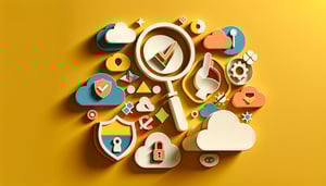 Paper art illustration related to Application Verification Form Template and FormCreatorAI concepts