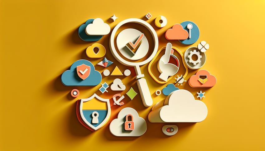 Paper art illustration related to Application Verification Form Template and FormCreatorAI concepts