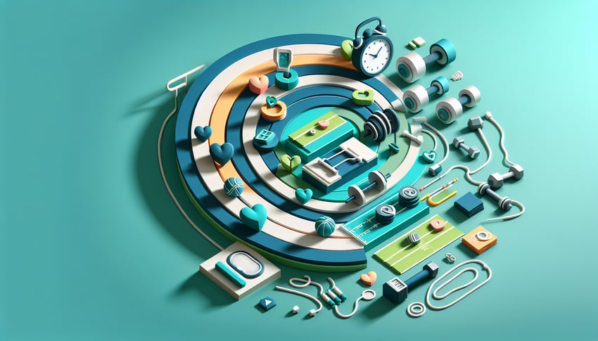 Paper art illustration depicting a Fitness For Duty form with an emphasis on health and workplace readiness.