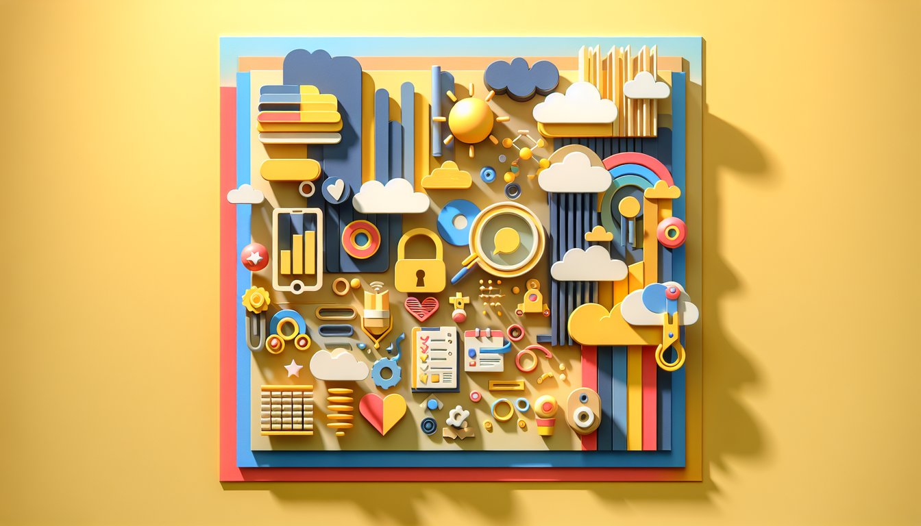 Paper art illustration featuring a pre-order form design for an article on FormCreatorAI