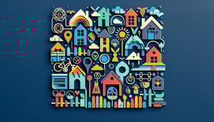 paper art illustration related to HOA records request form template for FormCreatorAI article