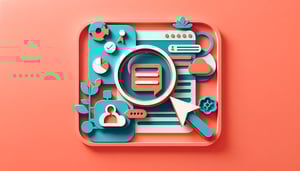 Paper art illustration highlighting uniform distribution form template for FormCreatorAI article