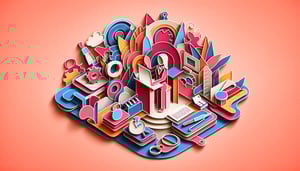 Paper art illustration related to class workshop proposal form template and FormCreatorAI