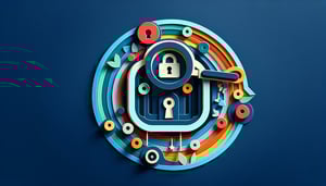 Paper art illustration depicting a crime report form for an article on FormCreatorAI.