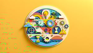 Paper art illustration related to Engineering Change Order Form Template and FormCreatorAI