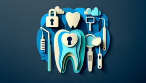 Paper art illustration for Dental HIPAA Form Template article showcasing design and layout elements