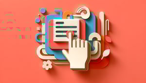 Paper art illustration showcasing an opt-in form template design for FormCreatorAI article.