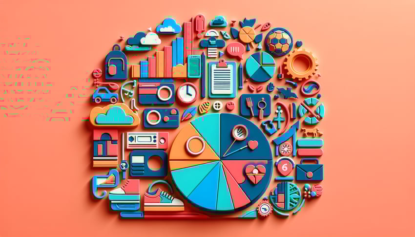 Paper art illustration showcasing an employee favorites questionnaire form template for FormCreatorAI