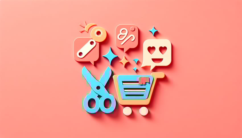 Paper art illustration featuring a coupon form with a creative design for Claiming Coupon Form Template article.